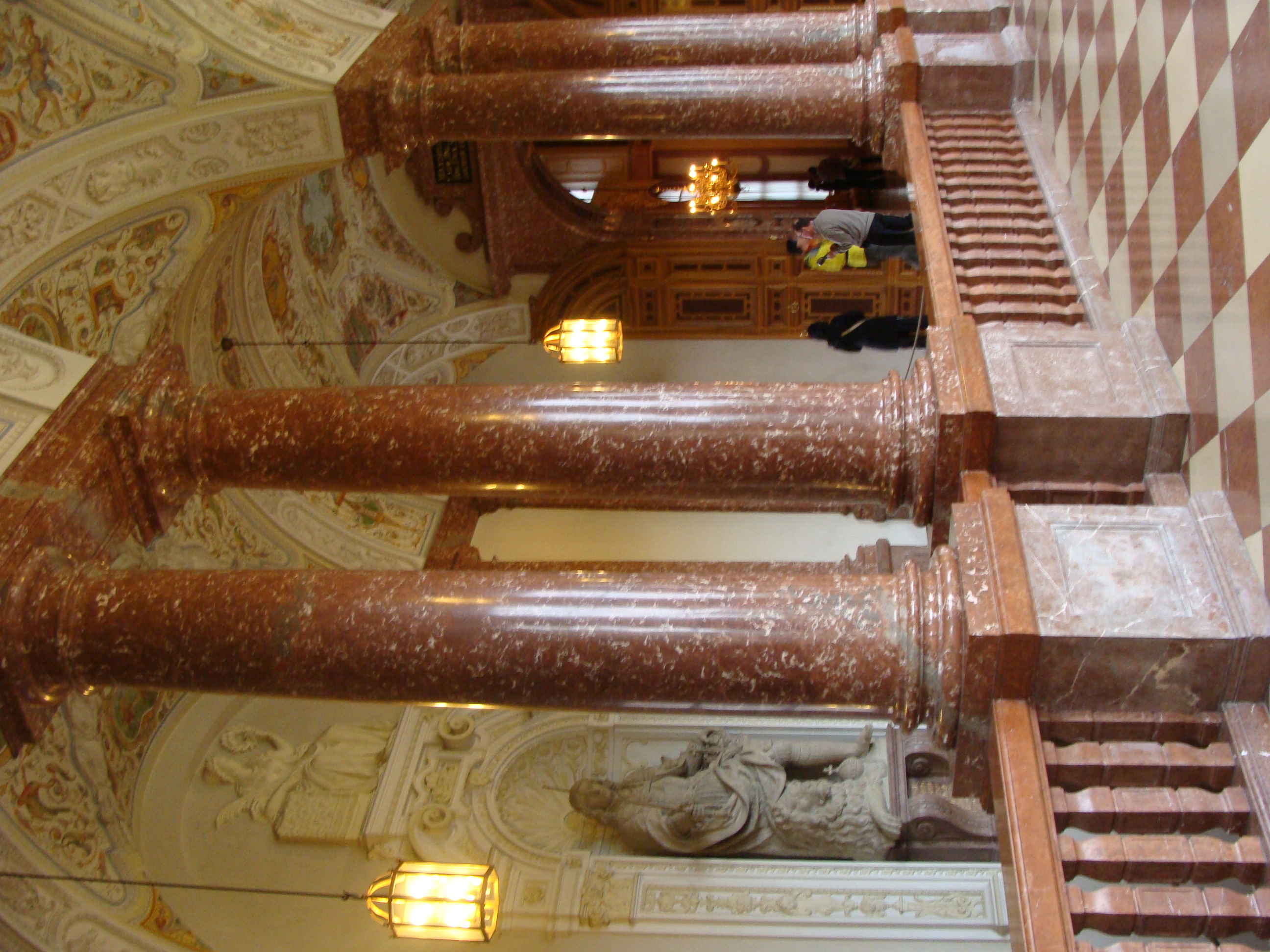 Alemania Munich Residenz Escalera Imperial