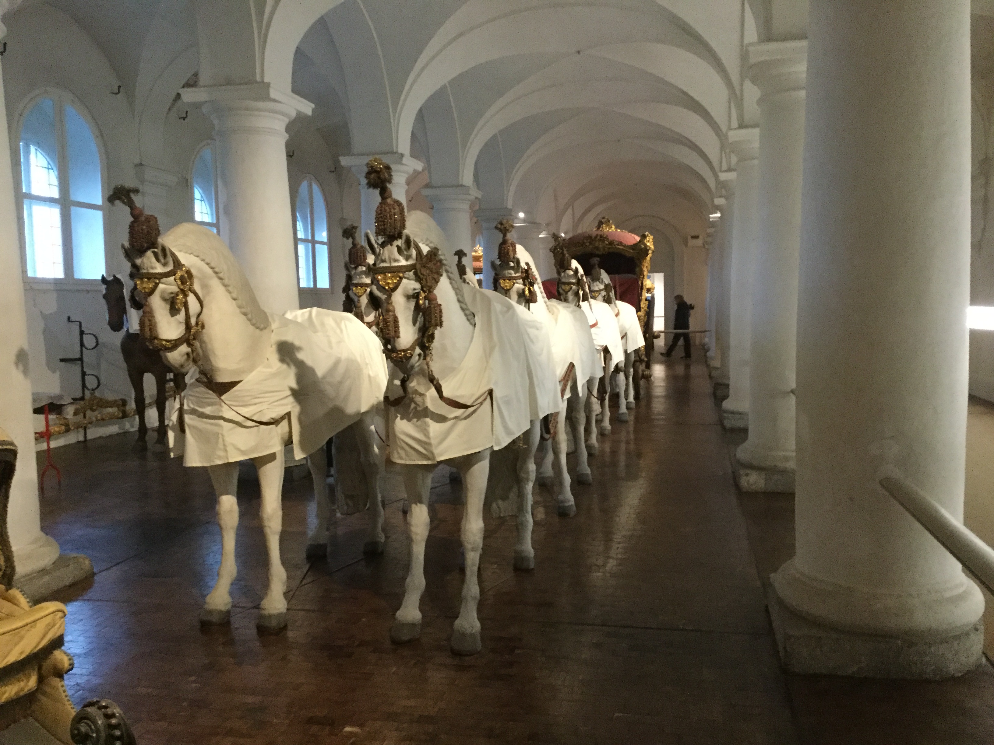 Alemania Munich Schloss Nymphenburg Museo Marstall carruajes trineos reales (1)