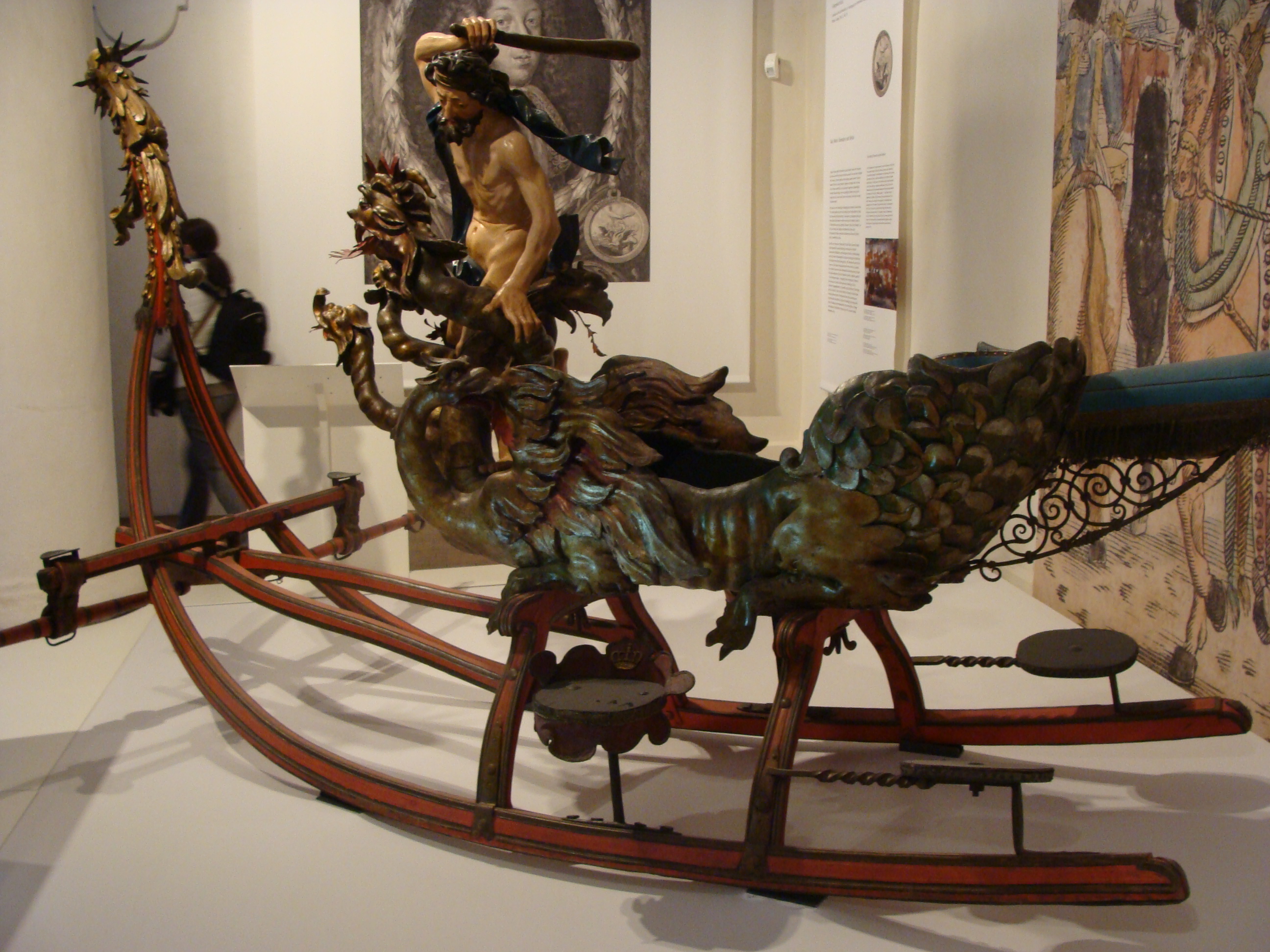 Alemania Munich Schloss Nymphenburg Museo Marstall carruajes trineos reales (4)