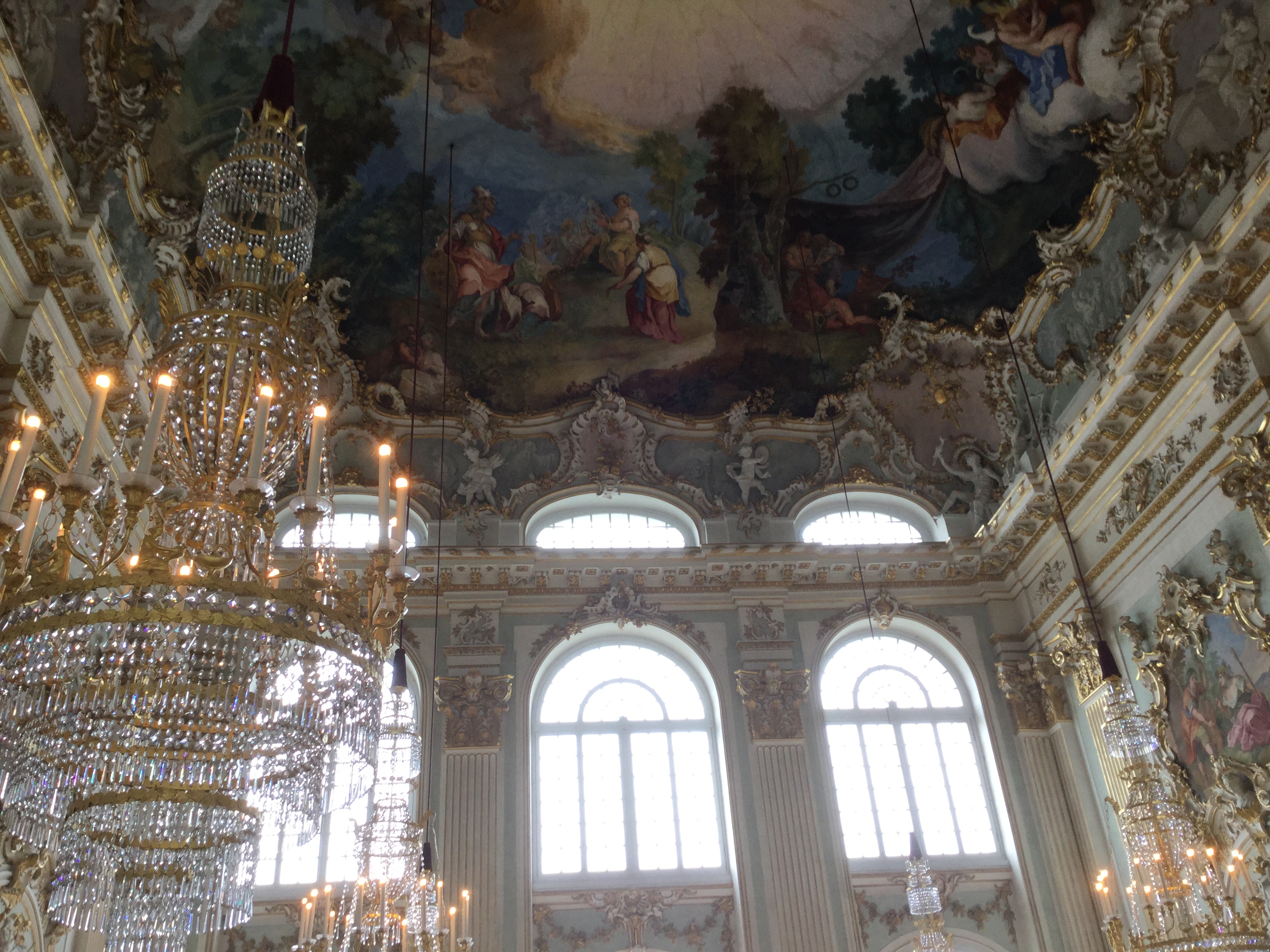 Alemania Munich Schloss Nymphenburg Sala de Piedra (6)
