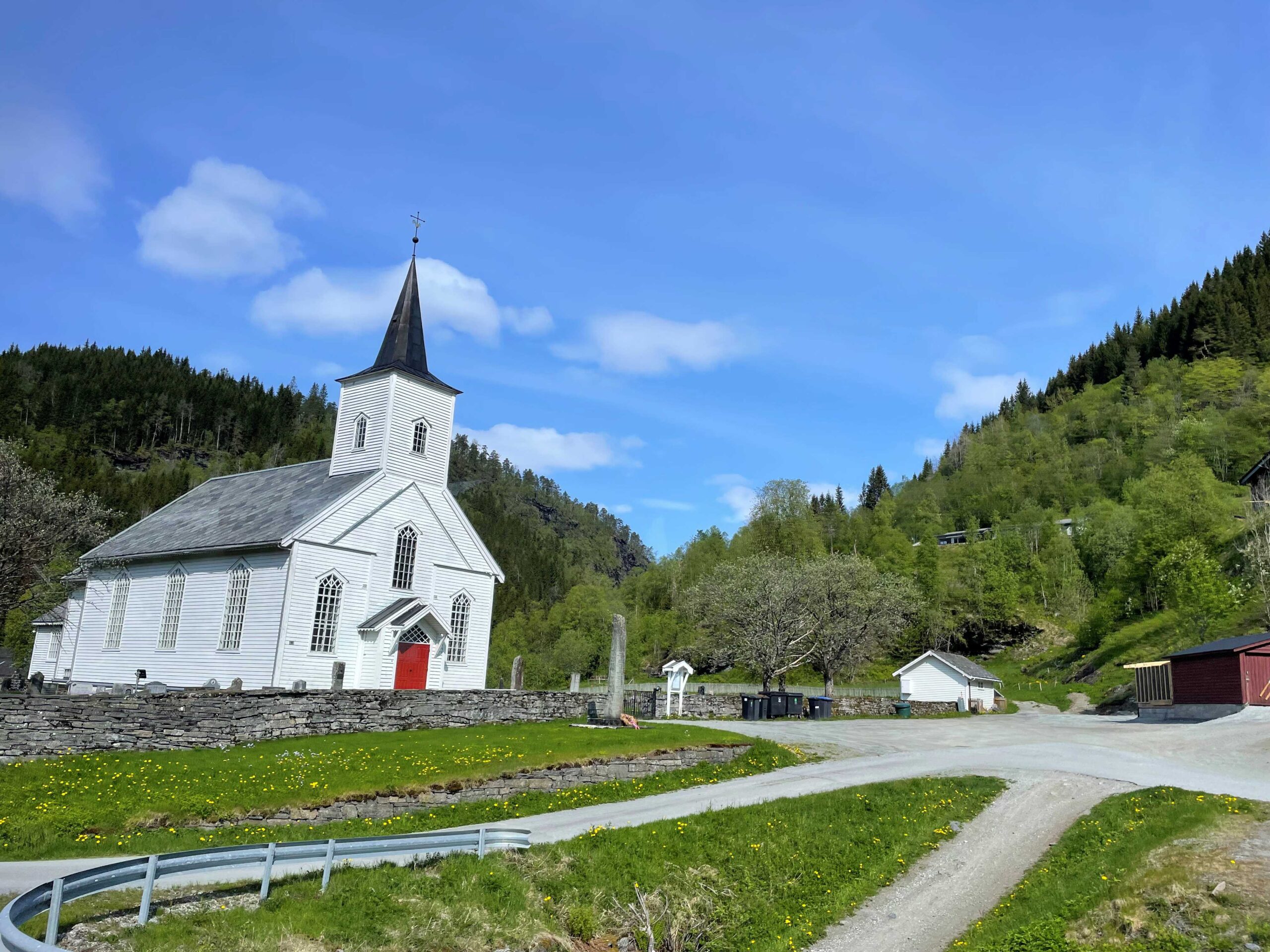 Norway in a nutshell - Iglesia Vinje, en Voss